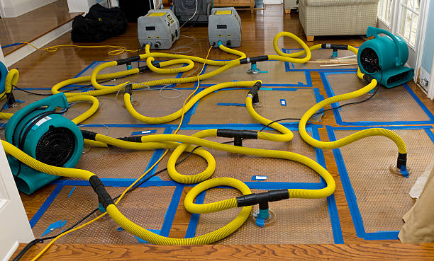 Professional Crawl Space Water Removal technician working in Monticello, UT